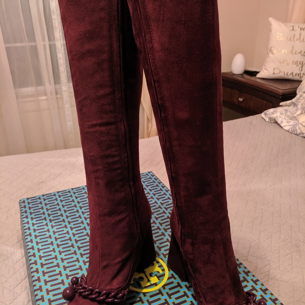 Tory Burch Addison Suede Boots